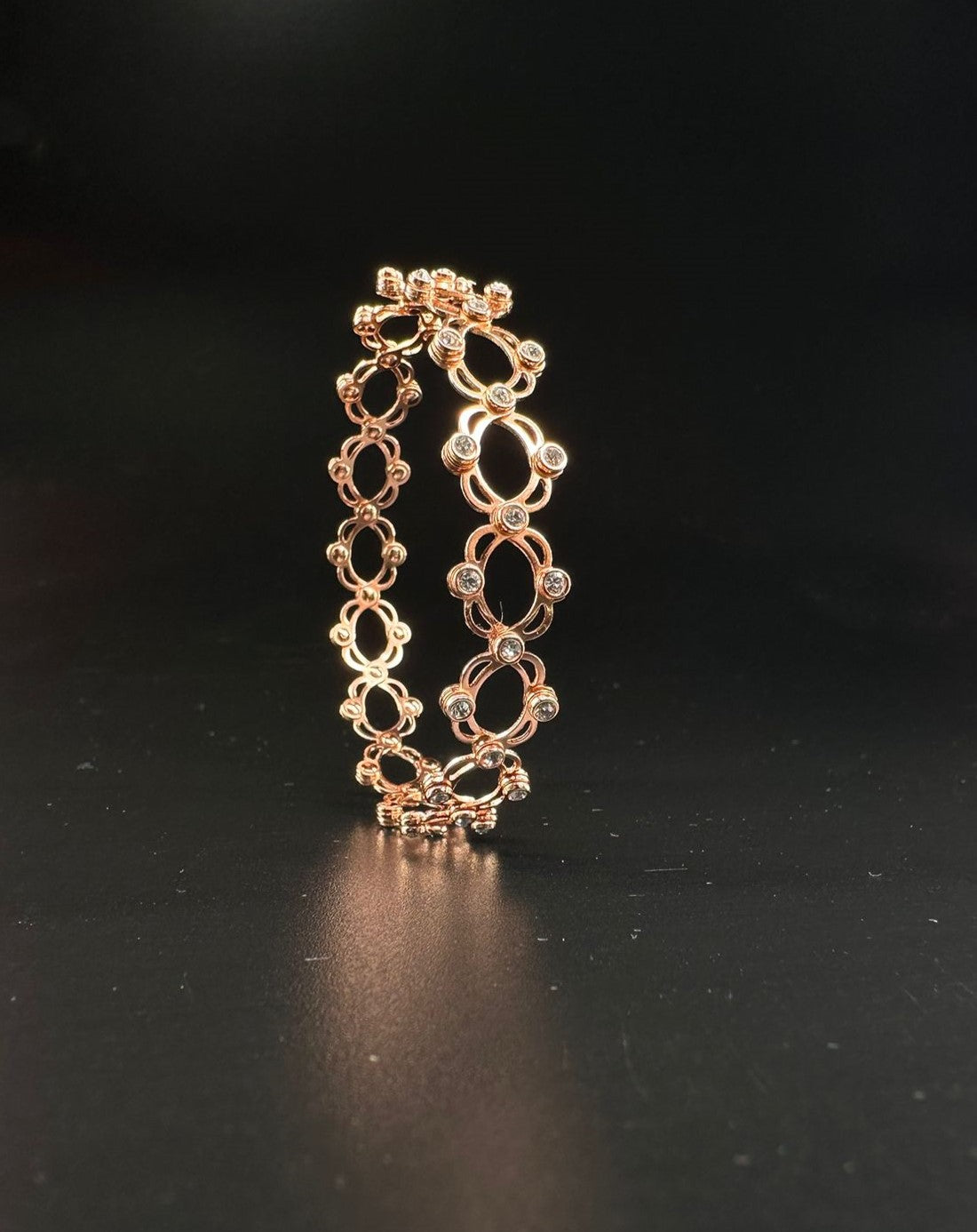 CELESTIA RING-CUM-BRACELET ROSE GOLD