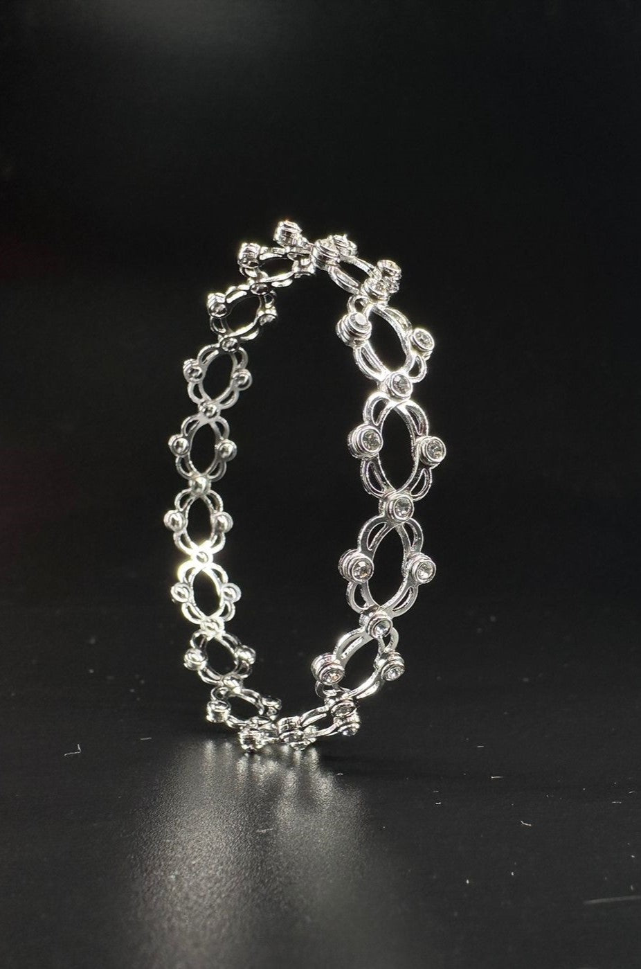 CELESTIA RING-CUM-BRACELET SILVER