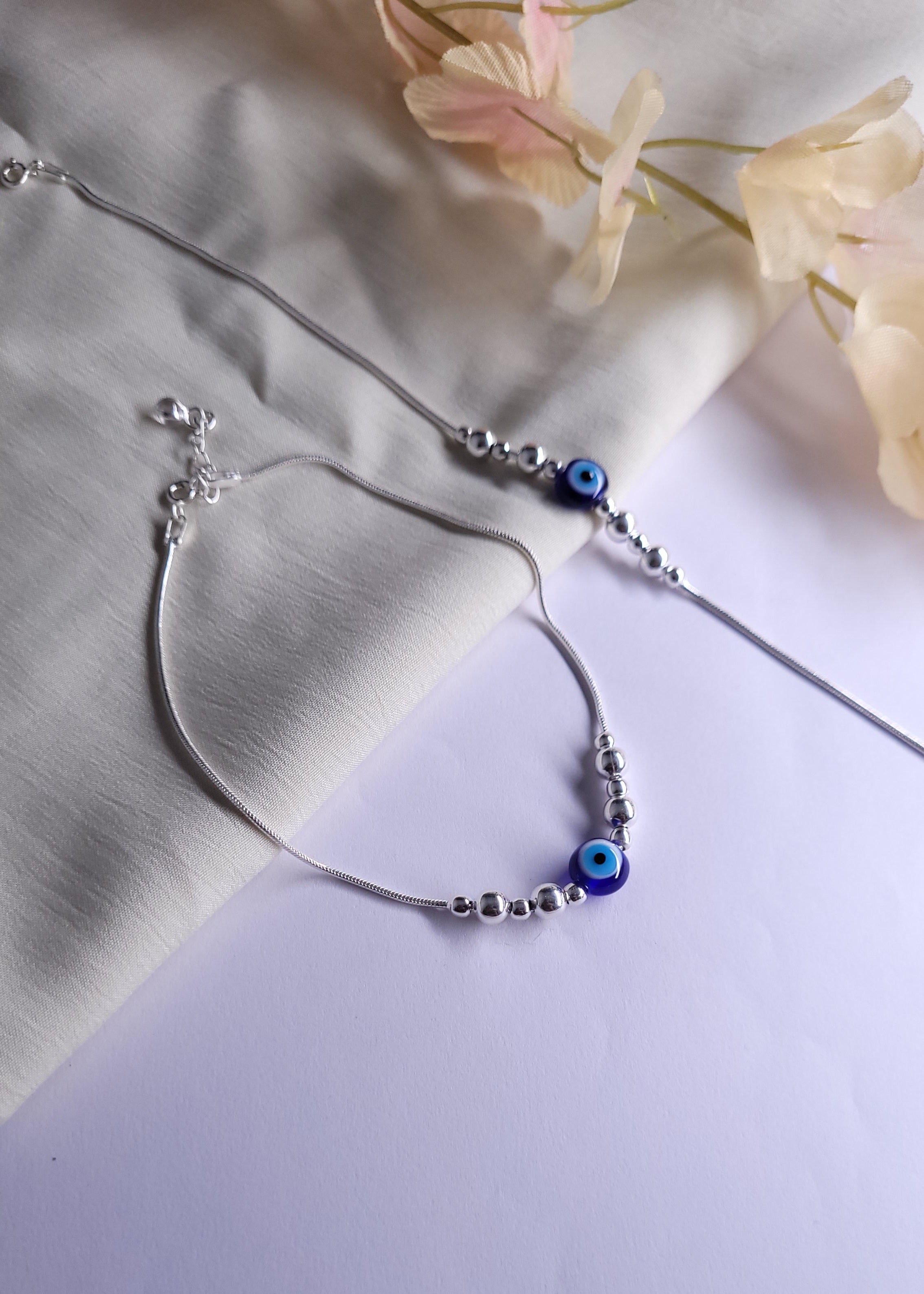 EVIL EYE CHAIN ANKLET