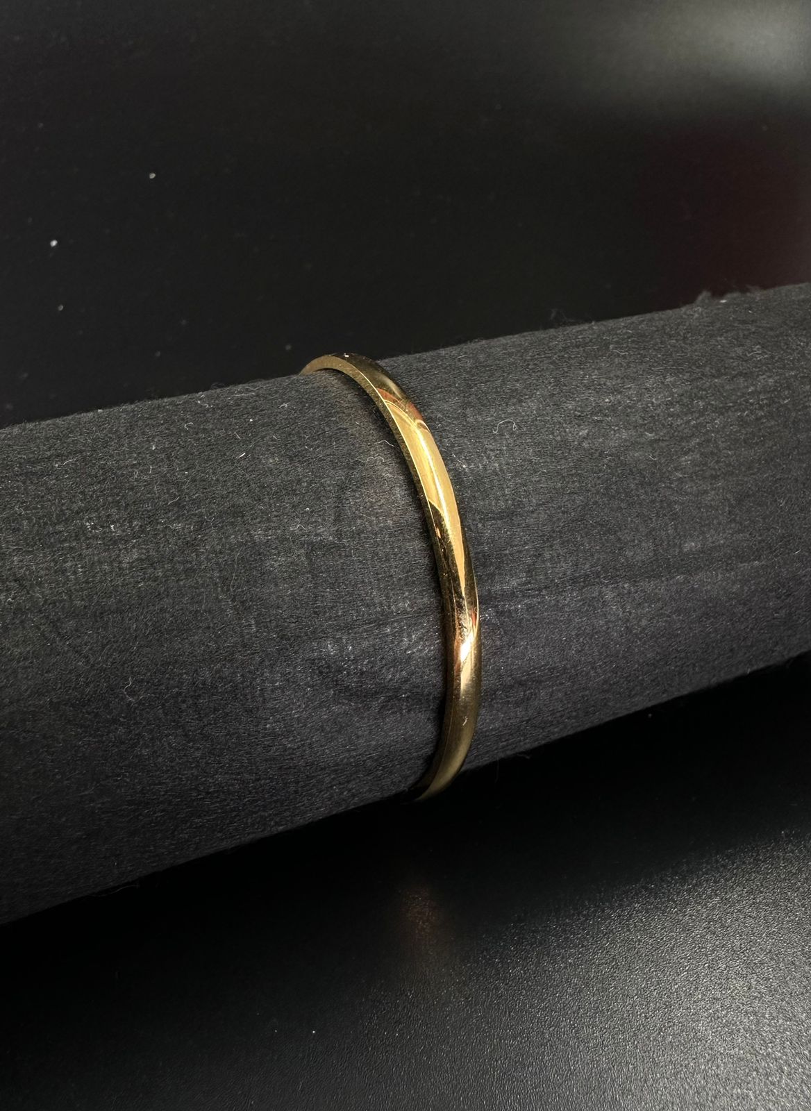ULTIMATE PLAIN KADA IN GOLD FINISH